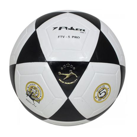 Bola Poker Futevôlei Rio Branco E Preto Menor preço em Bola Poker Futevôlei Rio Branco E Preto