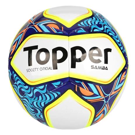 Bola Society Topper Samba Menor preço em Bola Society Topper Samba