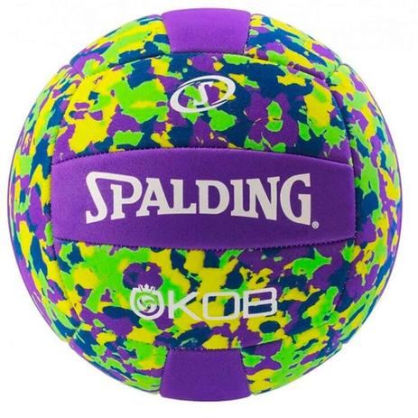 Bola Spalding De Vôlei Macia Foam Series - Roxa Menor preço em Bola Spalding De Vôlei Macia Foam Series - Roxa