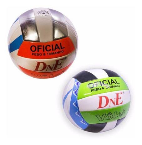 Bola Volei Peso e Tamanho Oficial Esporte Voleibol em couro Excelente qualidade DNE VOLEY Menor preço em Bola Volei Peso e Tamanho Oficial Esporte Voleibol em couro Excelente qualidade DNE VOLEY