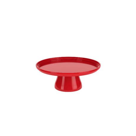 Boleira Cake 19,5 x 19,5 x 7,2 cm Vermelho Bold - Coza - Brinox Menor preço em Boleira Cake 19,5 x 19,5 x 7,2 cm Vermelho Bold - Coza - Brinox