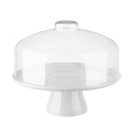 Boleira Cake Branco com Cúpula 32x32x27 - Coza é ruim? Boleira Cake Branco com Cúpula 32x32x27 - Coza é boa?
