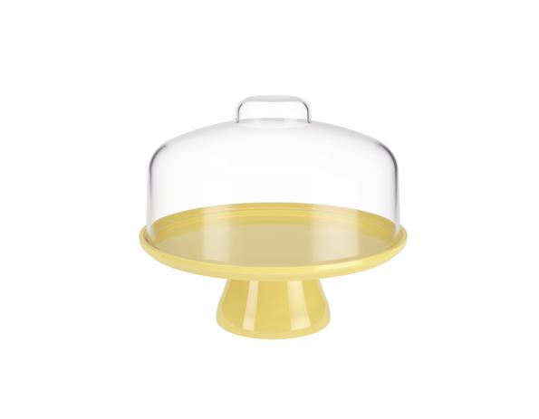 Boleira Cake Com Cúpula 19,5 cm Amarelo Coza - Brinox Menor preço em Boleira Cake Com Cúpula 19,5 cm Amarelo Coza - Brinox