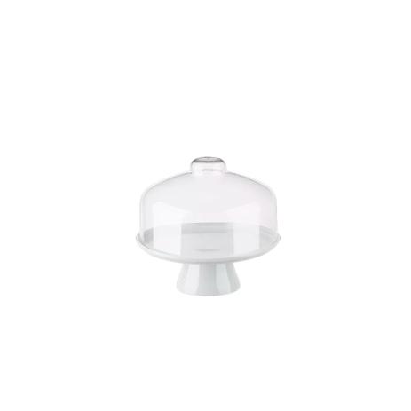 Boleira Cake com Cúpula 19,5 x 19,5 x 18 cm Branca - Coza - Brinox Menor preço em Boleira Cake com Cúpula 19,5 x 19,5 x 18 cm Branca - Coza - Brinox