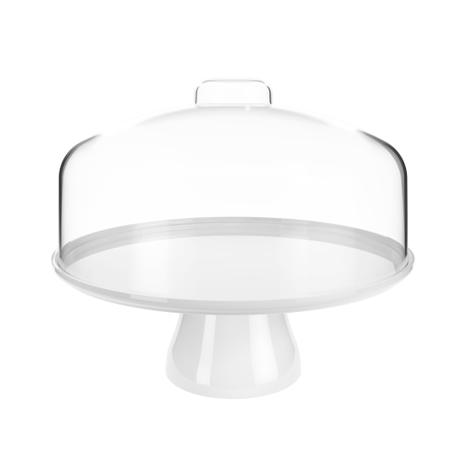 Boleira Cake Com Cúpula 32 cm Branco Coza - Brinox Menor preço em Boleira Cake Com Cúpula 32 cm Branco Coza - Brinox