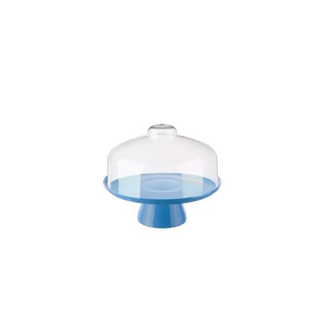 Boleira com Cúpula Cake Azul 19,5 x 19,5 x 18 cm - Coza - Brinox Menor preço em Boleira com Cúpula Cake Azul 19,5 x 19,5 x 18 cm - Coza - Brinox