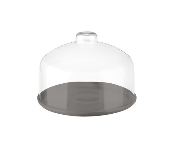 Boleira Cozy 25 cm Warm Gray Coza - Brinox Menor preço em Boleira Cozy 25 cm Warm Gray Coza - Brinox