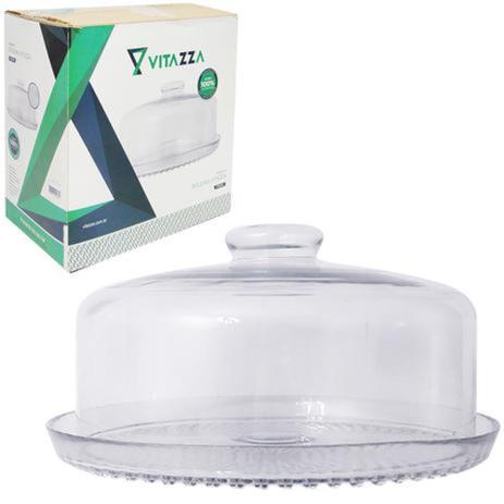 Boleira de vidro c/tp. 25x28cm0 na caixa 1740 vitazza é boa?