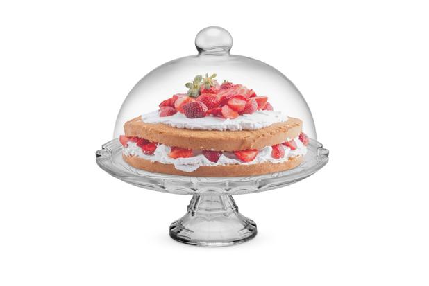 Boleira De Vidro Com Pé Lírio Base E Tampa Vidro - RUVOLO é boa?