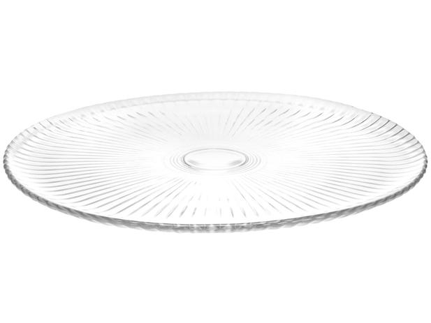 Boleira de Vidro Redonda com Tampa de Plástico - Ruvolo 32cm
