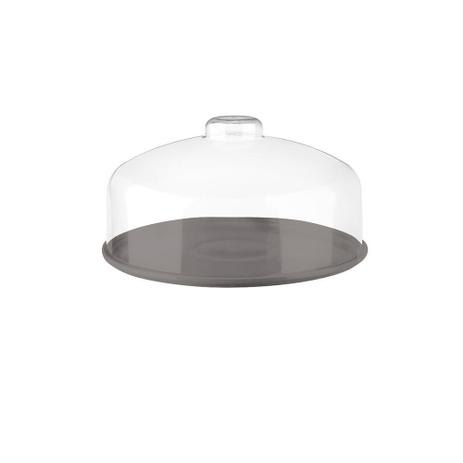 Boleira Prato Cozy 25 cm Warm Gray - Coza - Brinox Menor preço em Boleira Prato Cozy 25 cm Warm Gray - Coza - Brinox