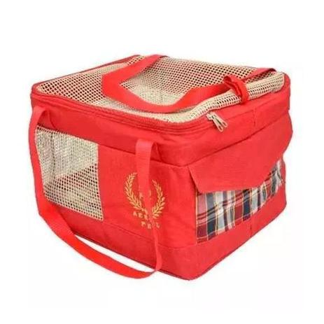 Bolsa Aerialpet-Companhia Avianca Vermelha 40X26X25Cm - Sao pet Menor preço em Bolsa Aerialpet-Companhia Avianca Vermelha 40X26X25Cm - Sao pet