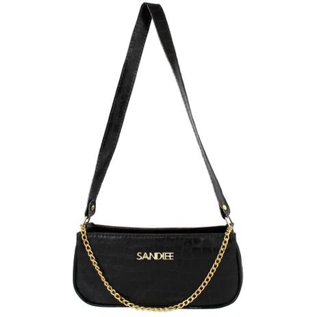 black quilted sling bolsa