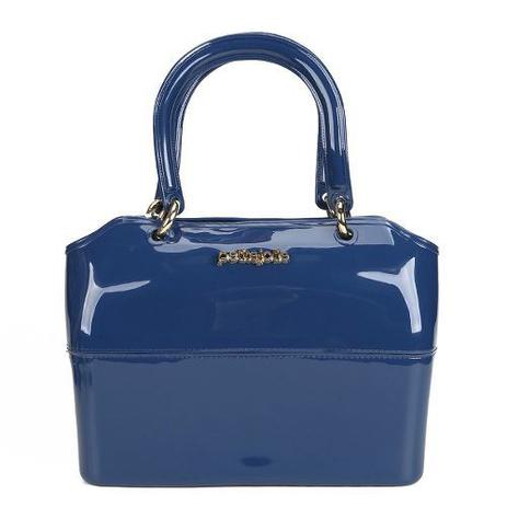 Bolsa Baú Petite Jolie Azul Marinho Menor preço em Bolsa Baú Petite Jolie Azul Marinho