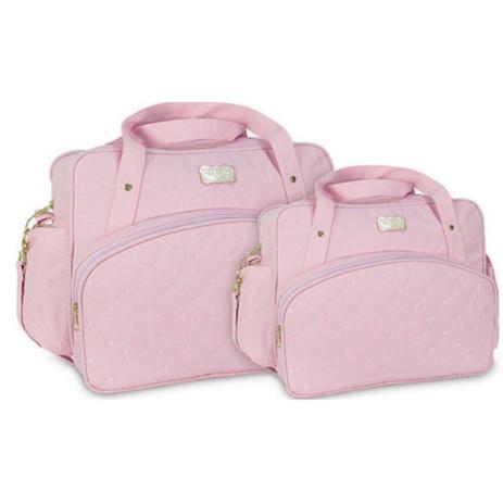Bolsa Bebê Rosa Kit Maternidade Menina Enxoval 30ol07 - Mave Menor preço em Bolsa Bebê Rosa Kit Maternidade Menina Enxoval 30ol07 - Mave