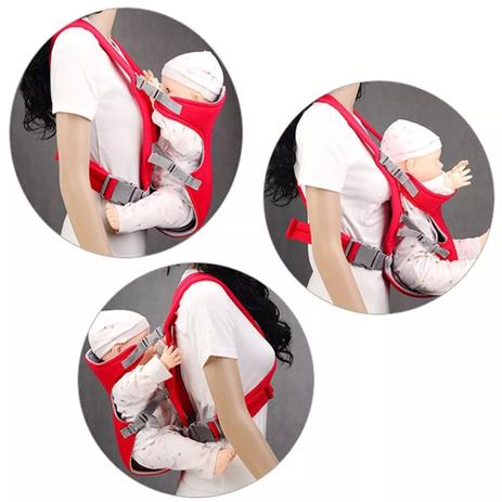Bolsa Canguru Carrega Bebê c Babador Removível Até 12kg Vm - Importway Menor preço em Bolsa Canguru Carrega Bebê c Babador Removível Até 12kg Vm - Importway