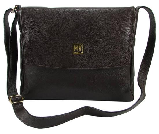 Bolsa Carteiro Feminina Couro Legitimo - My floripa Menor preço em Bolsa Carteiro Feminina Couro Legitimo - My floripa
