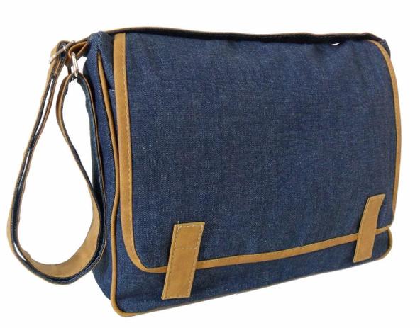 Bolsa carteiro, masculina, feminina, tiracolo, Jeans - Ff Menor preço em Bolsa carteiro, masculina, feminina, tiracolo, Jeans - Ff