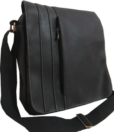 Bolsa Carteiro Masculina/feminina tiracolo, Marrom - Ff é boa?