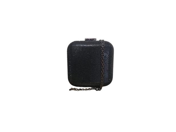 clutch preta brilho