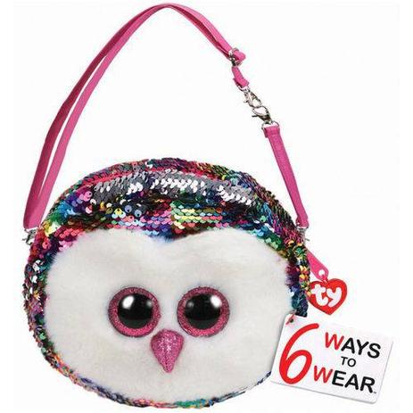 Bolsa Com Alça Ty Fashion Paetê Coruja Owen - DTC Menor preço em Bolsa Com Alça Ty Fashion Paetê Coruja Owen - DTC