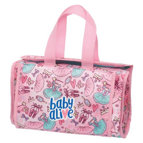 Bolsa Com Trocador Para Boneca Baby Alive Ballet Menor preço em Bolsa Com Trocador Para Boneca Baby Alive Ballet