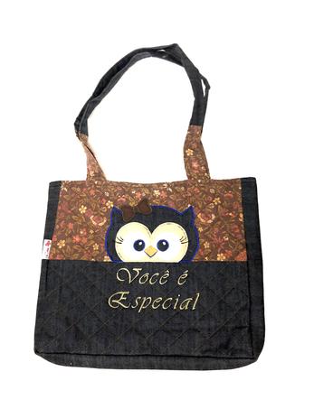 Bolsa Coruja Feminina Grande Para Professora Oli Arte Menor preço em Bolsa Coruja Feminina Grande Para Professora Oli Arte