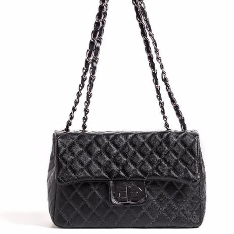 black compartment bolsa