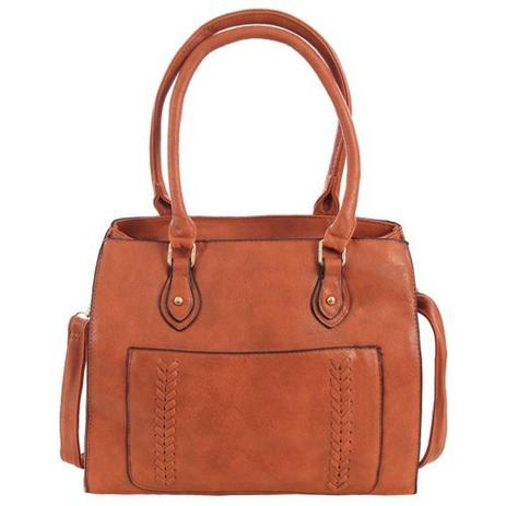faux leather work bolsa
