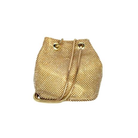 gold glitter bolsa