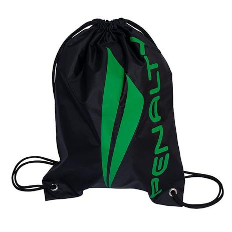 green drawstring bolsa