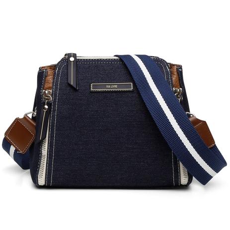 Bolsa de Lona Pequena de Alça Uso Transversal - Via Livre Menor preço em Bolsa de Lona Pequena de Alça Uso Transversal - Via Livre