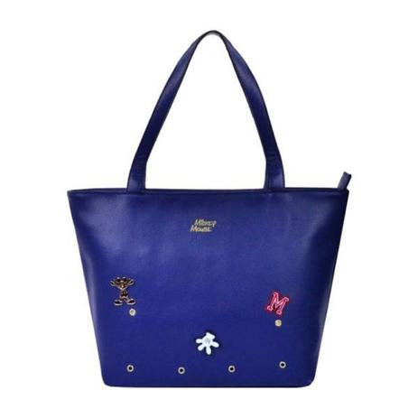 Bolsa de ombro Disney Mickey Ícones azul - Mochila e mala luxcel Menor preço em Bolsa de ombro Disney Mickey Ícones azul - Mochila e mala luxcel