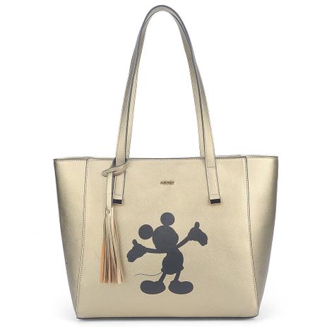 Bolsa de Ombro Disney Mickey Mouse Ouro Luxo Original Nota Menor preço em Bolsa de Ombro Disney Mickey Mouse Ouro Luxo Original Nota