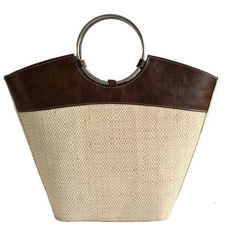 Bolsa de praia palha Clearance