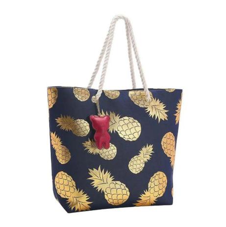 Bolsa de poliuretano marinho abacaxi - Chenson Bolsas - Bolsa de Praia  Feminina - Magazine Luiza