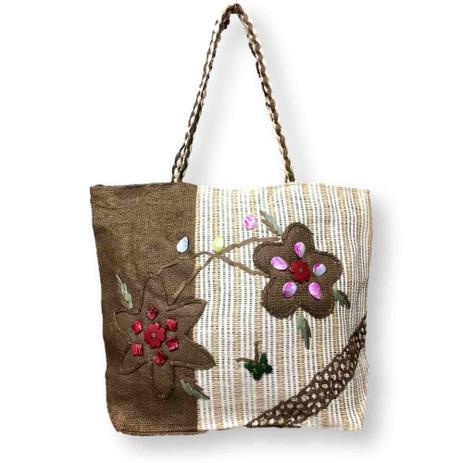 embroidery bolsa