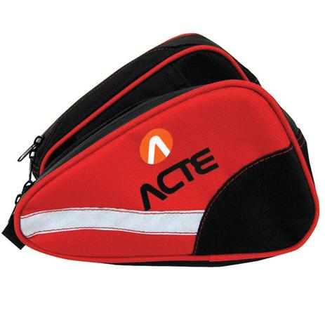 Bolsa de Quadro para Bicicleta Acte A25 com Faixas Reflexivas Preta com Cinza - Acte sports Menor preço em Bolsa de Quadro para Bicicleta Acte A25 com Faixas Reflexivas Preta com Cinza - Acte sports