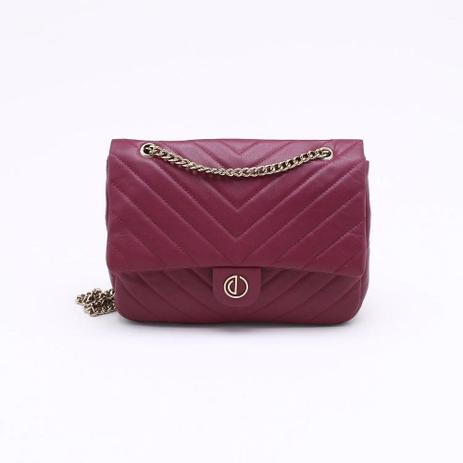 chanel chevron statement bolsa