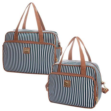 Bolsa e Frasqueira Maternidade Lollipop Azul - Hug Menor preço em Bolsa e Frasqueira Maternidade Lollipop Azul - Hug