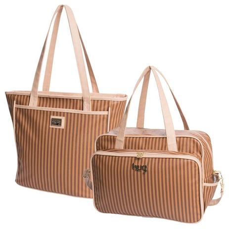 Bolsa e Frasqueira Maternidade Lollipop Marrom HUG Menor preço em Bolsa e Frasqueira Maternidade Lollipop Marrom HUG