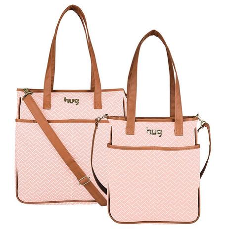 Bolsa e Frasqueira Maternidade Xodó Rosa Hug Menor preço em Bolsa e Frasqueira Maternidade Xodó Rosa Hug