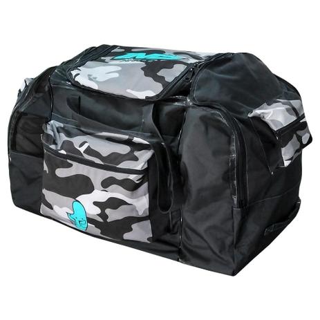 nike camo duffle bolsa