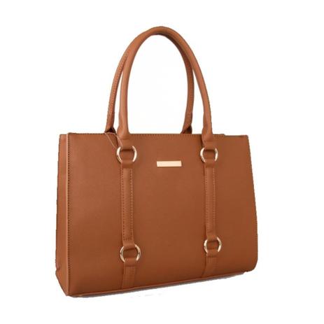 Bolsa Estruturada Argolas Caramelo - Zap Accessories - Combos e kits especiais é boa?