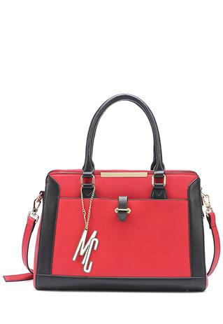Bolsa Estruturada Bicolor Feminina Macadâmia - Macadamia Menor preço em Bolsa Estruturada Bicolor Feminina Macadâmia - Macadamia