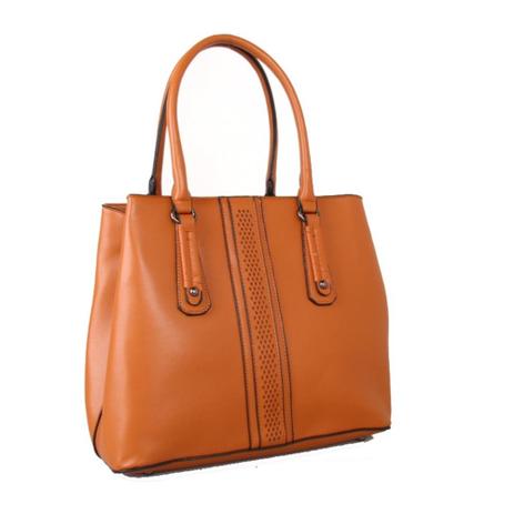 Bolsa Estruturada com Detalhe Laser Frontal Caramelo - Zap Accessories - Combos e kits especiais Menor preço em Bolsa Estruturada com Detalhe Laser Frontal Caramelo - Zap Accessories - Combos e kits especiais