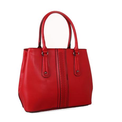 Bolsa Estruturada com Detalhe Laser Frontal Vermelha - Zap Accessories - Combos e kits especiais Menor preço em Bolsa Estruturada com Detalhe Laser Frontal Vermelha - Zap Accessories - Combos e kits especiais