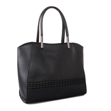 Bolsa Estruturada Detalhe Laser e Metal Preta - Zap Accessories - Combos e kits especiais Menor preço em Bolsa Estruturada Detalhe Laser e Metal Preta - Zap Accessories - Combos e kits especiais