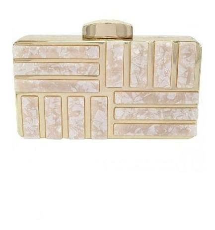 Bolsa Feminina Clutch Madre Perola Mão E Alça Corrente - nicimport Menor preço em Bolsa Feminina Clutch Madre Perola Mão E Alça Corrente - nicimport