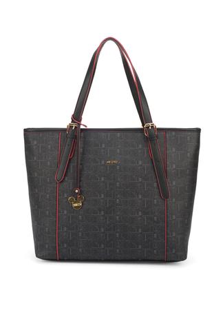 Bolsa Feminina de Ombro Mickey Preta Menor preço em Bolsa Feminina de Ombro Mickey Preta